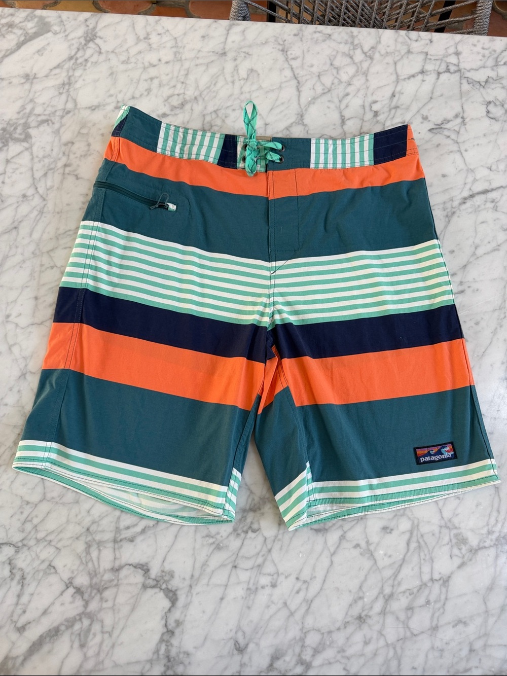 Patagonia Men's Stretch Wavefarer® Boardshorts 21" Size 36 Surf Swim Outdoors